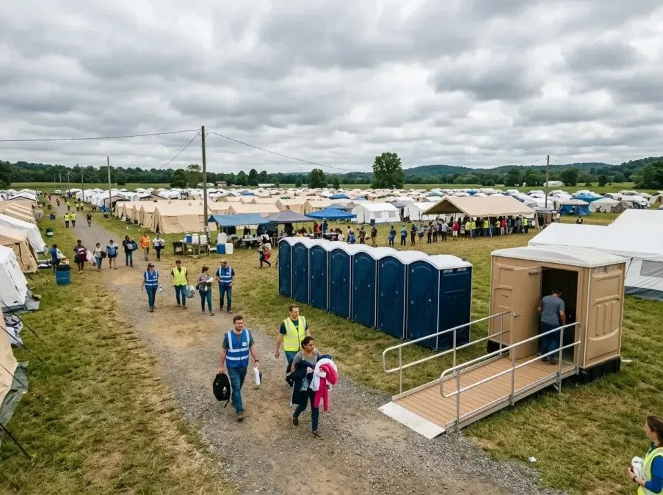 disaster-relief-camp-restrooms-010 — frequently asked questions, Dumpster & Portable Bathrooms Rental in Broadway, VA